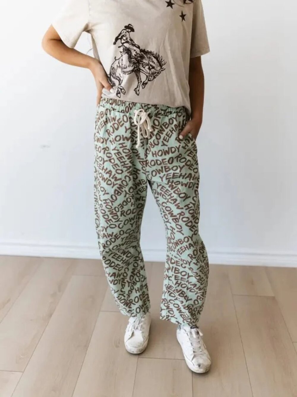 Mint /Brown Howdy Jean   NEW